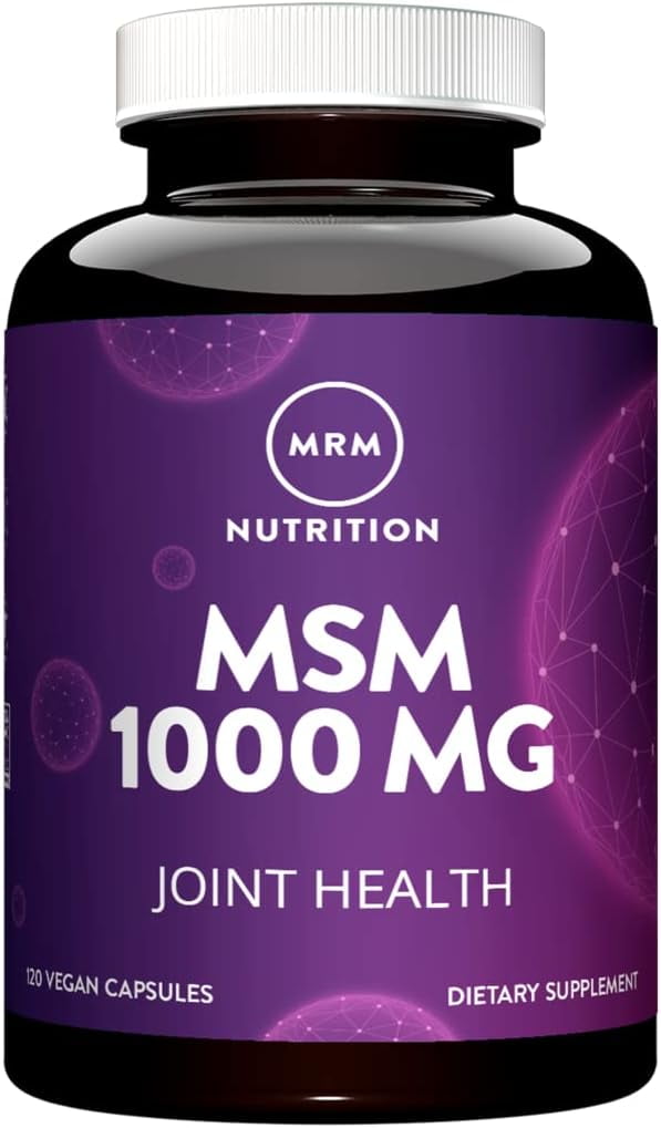 MRM Nutrition MSM 1000mg | Methyl-sulfonyl-methane capsules | Joint ...