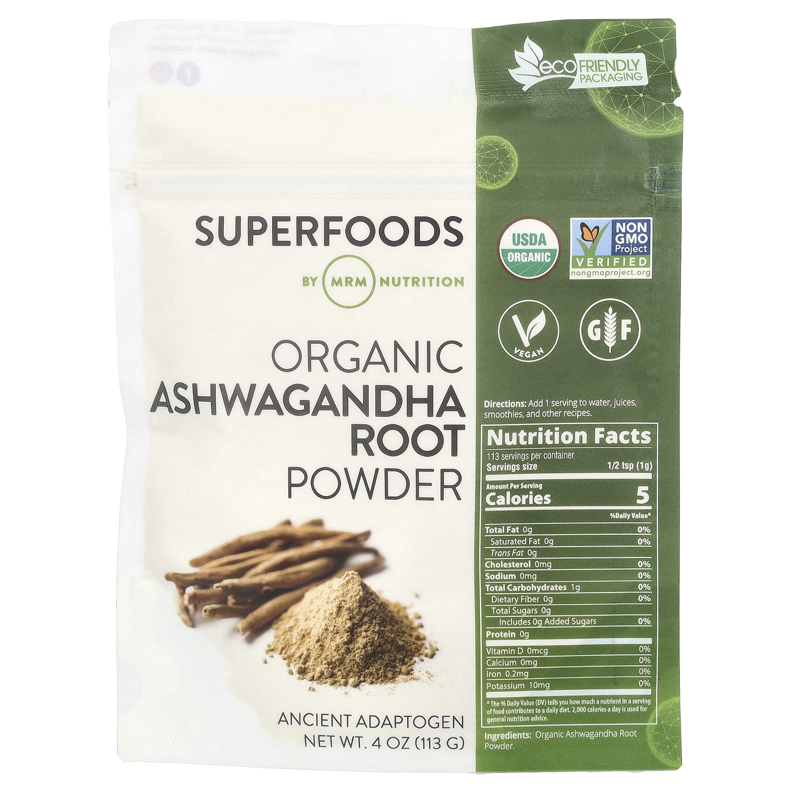 MRM Nutrition Organic Ashwagandha Root Powder 4 Oz 113 G Walmart mrm-nutrition-organic-ashwagandha-root-powder-4-oz-113-g-walmart