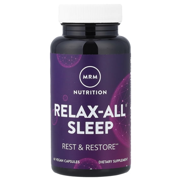 MRM Nutrition Relax-All Sleep, 60 Vegan Capsules