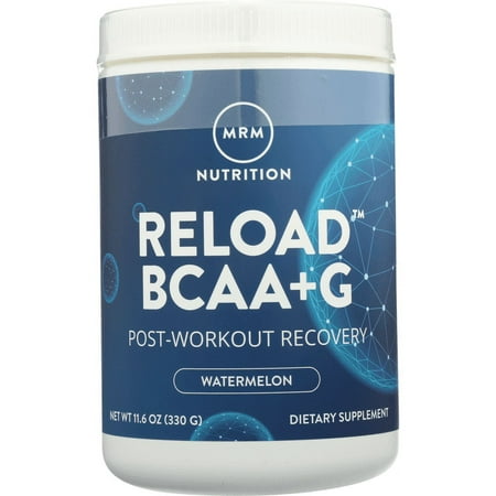 MRM Nutrition - Reload BCAA+G Post-Workout Recovery Powder Watermelon - 11.6 oz.