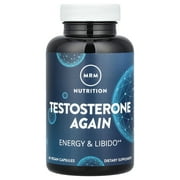 MRM Nutrition Testosterone Again, 60 Vegan Capsules