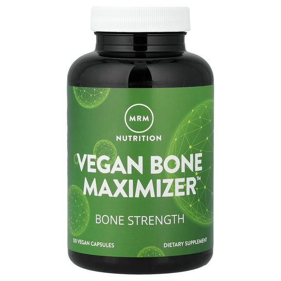 MRM - Vegan Bone Maximizer with Organic Calcified Algae - 120 Vegan Capsules