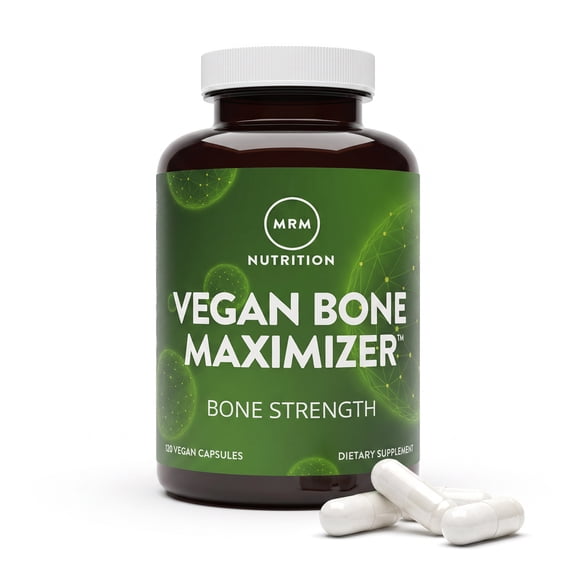 MRM - Vegan Bone Maximizer with Organic Calcified Algae - 120 Vegan Capsules