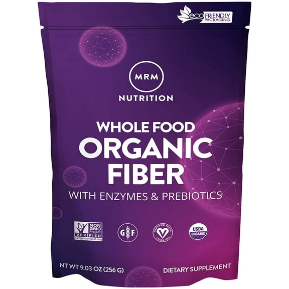 MRM - Whole Food Organic Fiber with Enzymes & Prebiotics Unflavored - 9.03 oz.