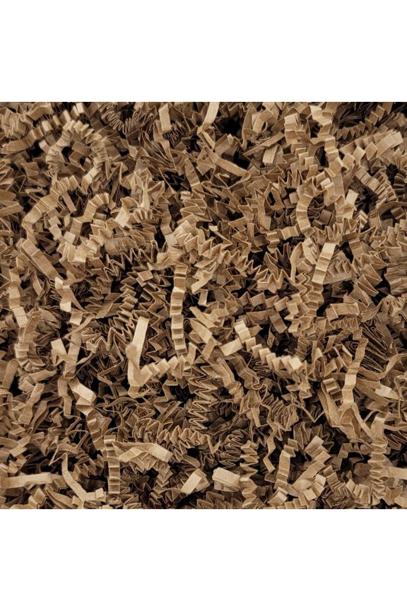 3oz Crinkle Cut Kraft Paper Shred Fillers in Zip Lock Bag for Gift Baskets, Bags, Boxes. Make Gifts Look Pretty!