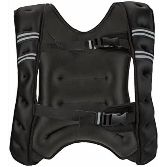 MROOBEST Adjustable Weighted Vest for Men Women, 12-30 Lbs Workout Training Vest for Jogging Cardio Walking Strength Training