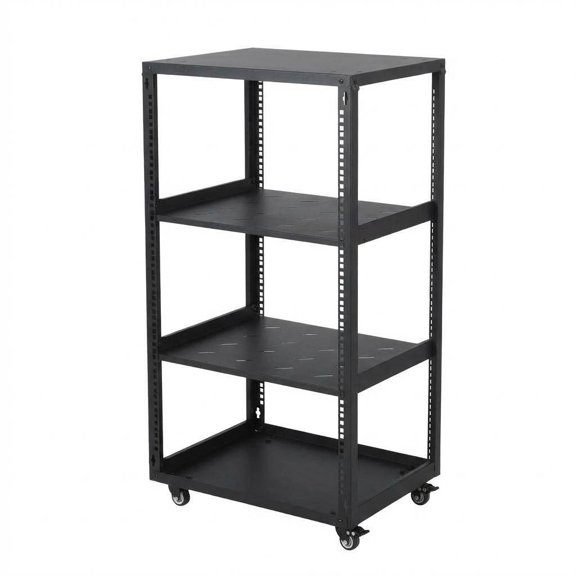 MROOBEST Heavy Duty Network Rack Server Rack with Casters Wall Mount Floor Standing IT Cabinet 1.2mm
