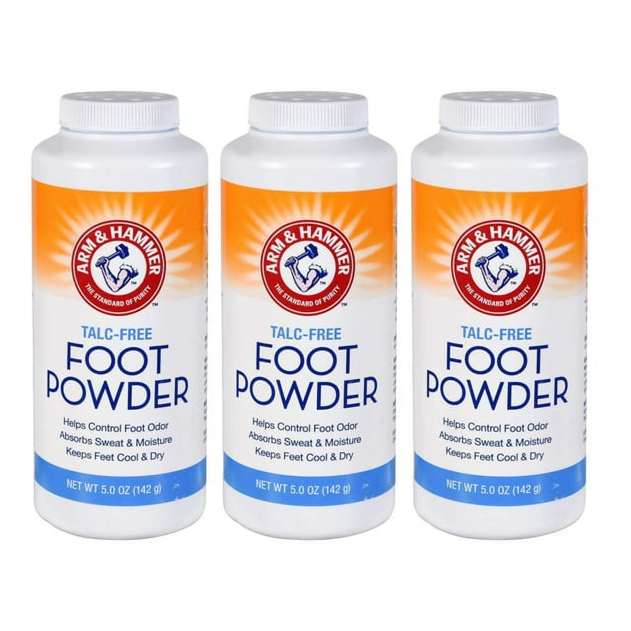 MRPArm & Hammer TalcFree Foot Powder 5Oz Foot Odor Eliminator for