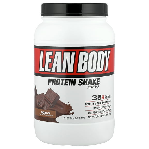 MRP Lean Body Protein Powder, Chocolate, 35g Protein, 2.47 Lb