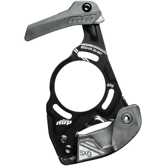 MRP SXg CS Chain Guide - 32-36T, ISCG-05, Black Steel Backplate