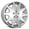 thumbnail image 1 of MRR HR3 Rim 19X8.5 5X112 Offset 32 Silver Machined (Quantity of 1), 1 of 2