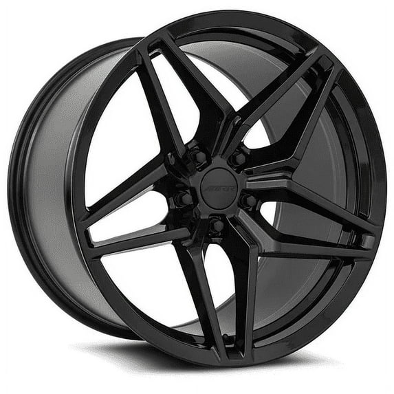 MRR M755 Rim 19X12 5X120.65 Offset 50 Gloss Black (Quantity of 1)