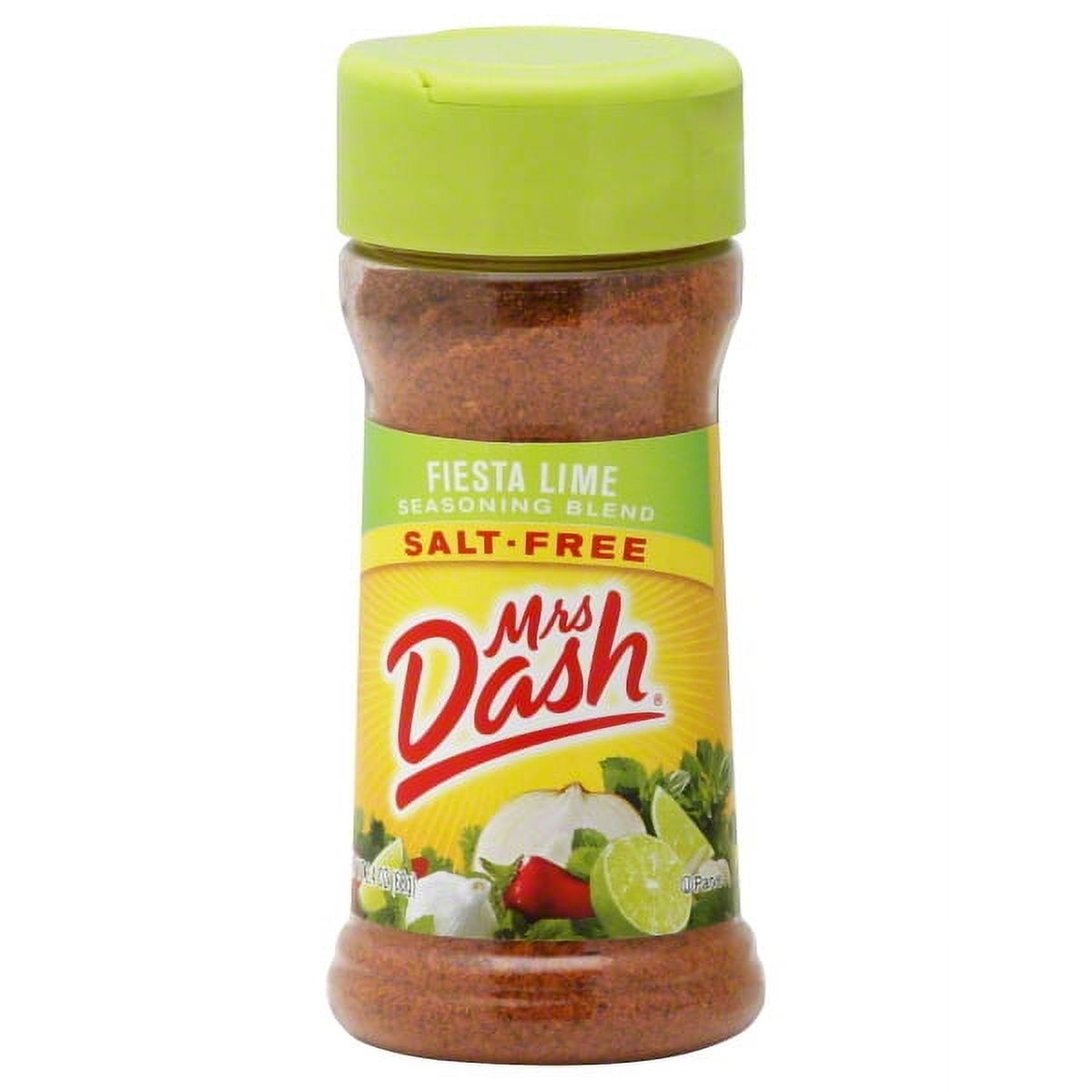 Mrs Dash Fiesta Lime Salt Free Seasoning Blend 2 4 Oz Shaker