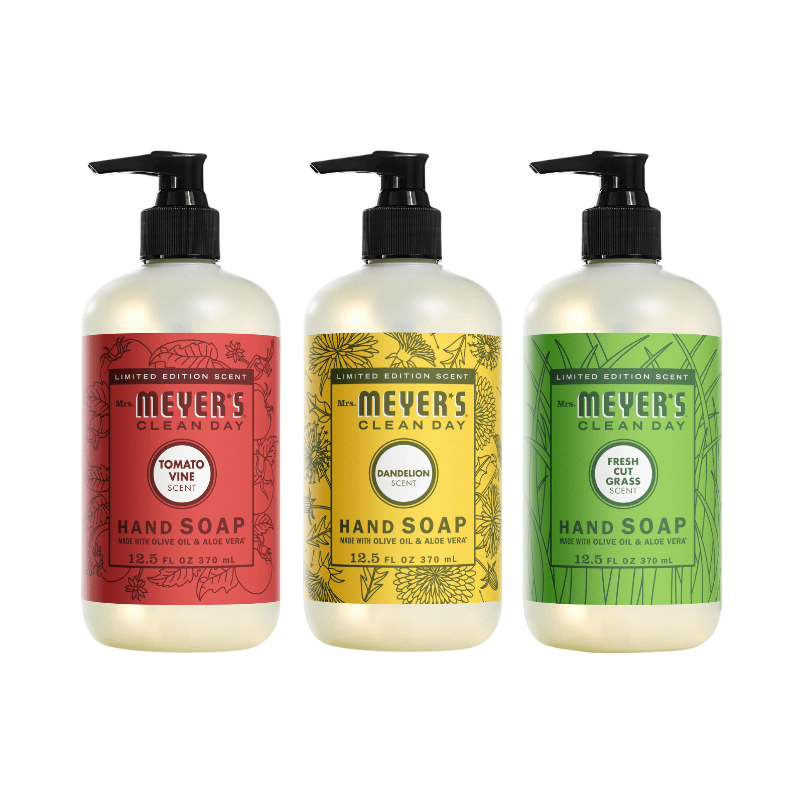 MEYER'S CLEAN DAY Liquid Hand Soap Summer Scents, Tomato Vine