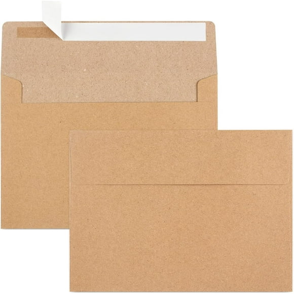 Greeting Card Mailing Envelopes in Multiple Sizes and Colors