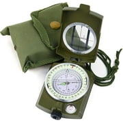 MRSXXNTY Compass Hiking Survival | Military Sighting Orienteering Compass | Backpacking Navigation Compass | Boy Scout Compass for Kids | Professional Compass for Hiking Camping Hunting