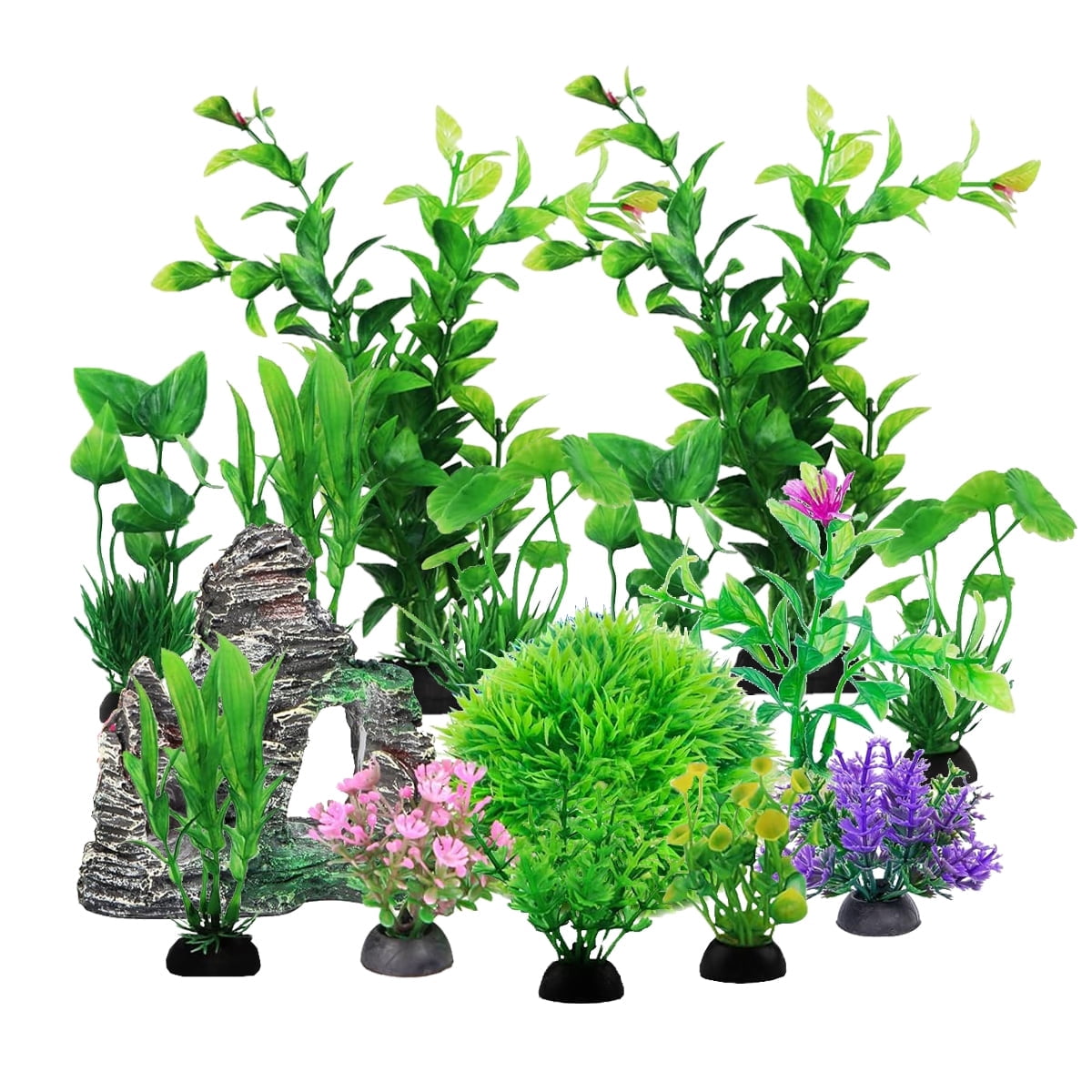 MRSXXNTY MRSTY Pet Fish Tank Accessories Green Plants, 16pcs India | Ubuy