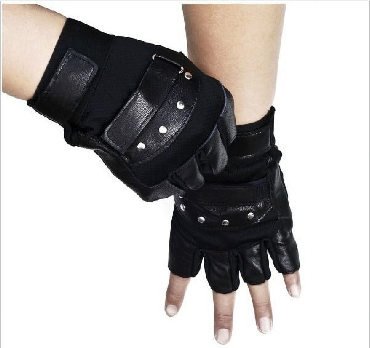 Womens fingerless sales motorcycle gloves