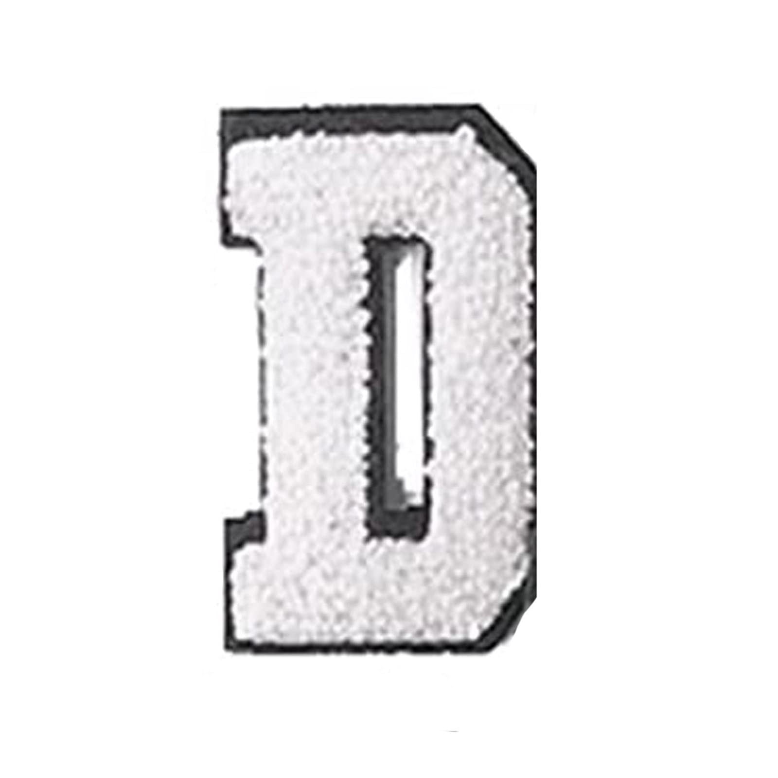 1PC 5.5cm Embroidered Letter Iron on Patch A-Z Chenille Letter Patches with  Glitter Varsity Fuzzy