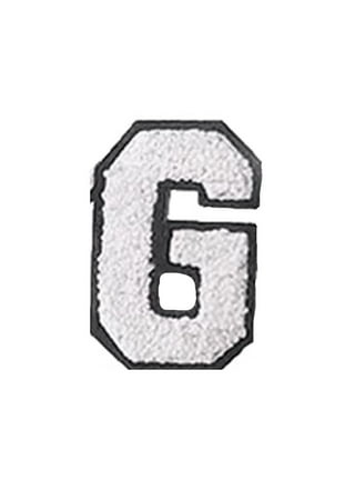 2 Block LETTERS number iron-on HOTFIX MOTIF RHINESTONE patch colledge font  DIY