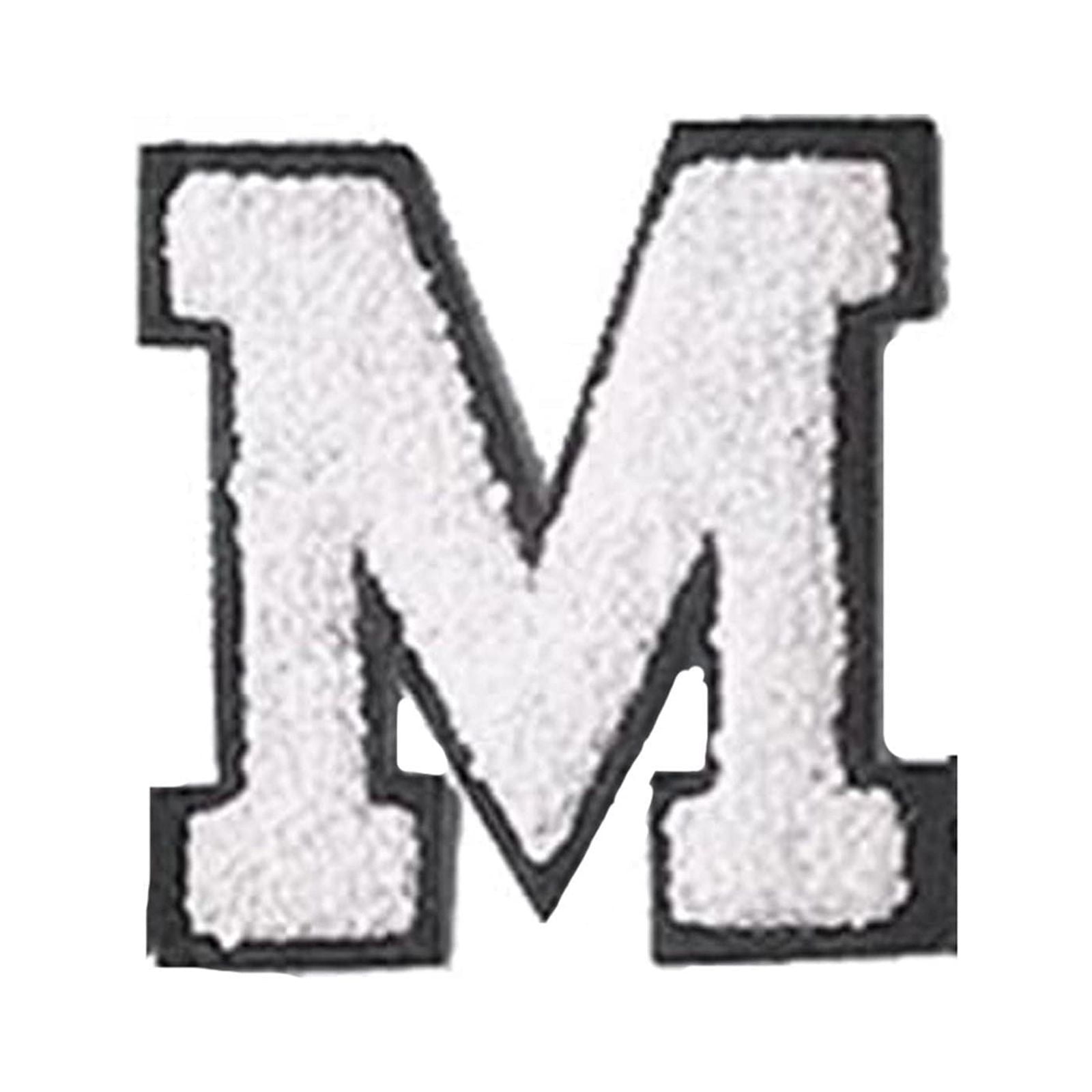 MRULIC Intimates Accessory Glitters Iron On Letters Sew On Embroidered