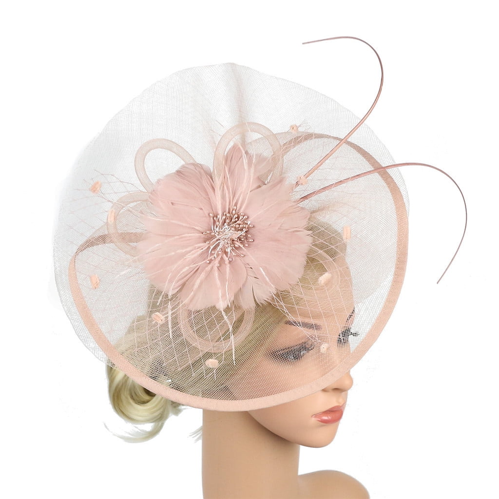 MRULIC headbands for women Hat Clip Women Hair Fascinators  display picture 3