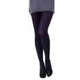 thumbnail image 1 of MRULIC socks for women Autumn Burnish Opaque Tights Candy Color Leggings Tights Trample Purple + One size, 1 of 2