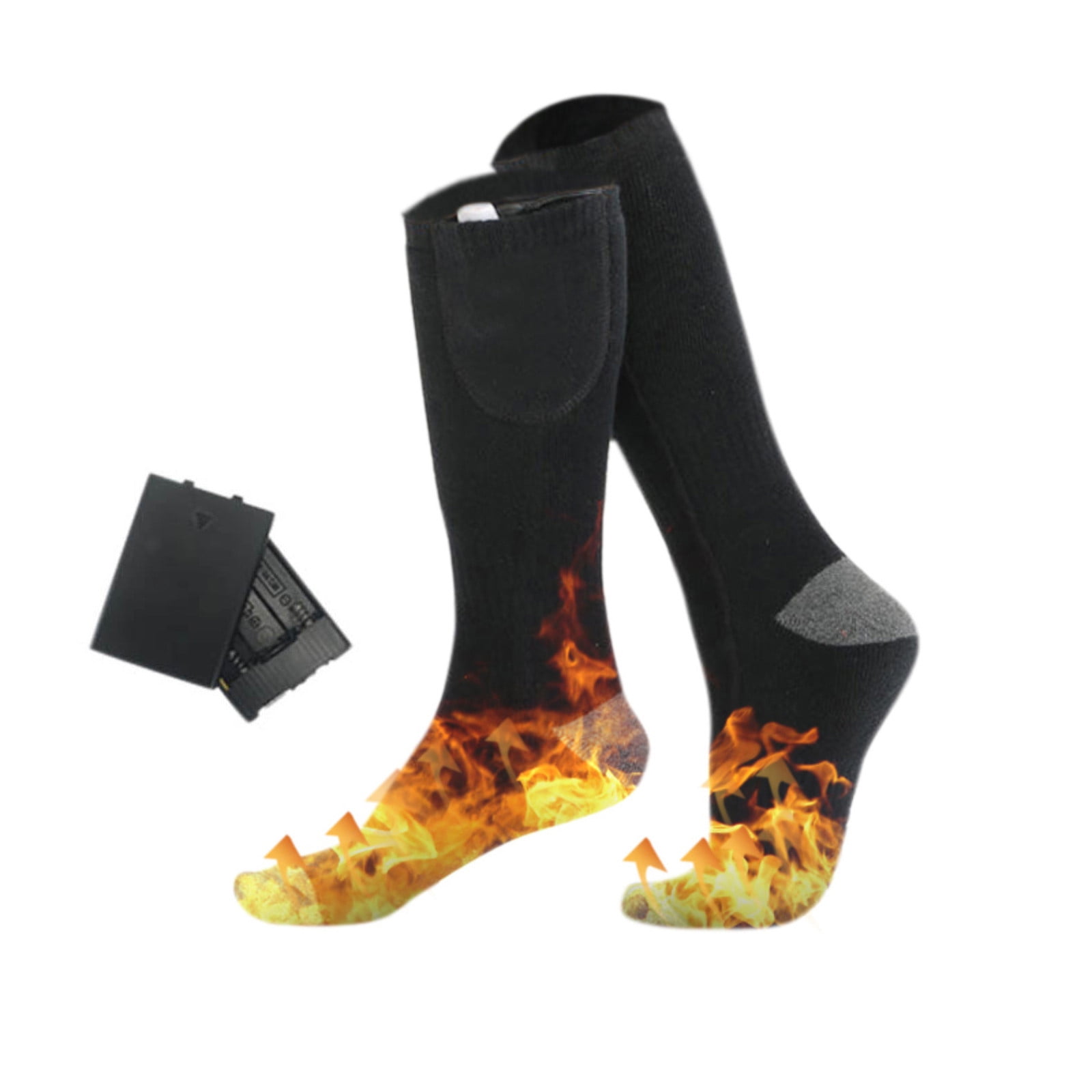 MRULIC socks for women Men Women UniElectric Heated Socks Battery