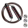 thumbnail image 1 of MRX BOXING & FITNESS Speed Jump Rope for Men, Women & Kids Tangle-Free Adjustable Steel Cable with Smooth Ball Bearings, and Comfortable Foam Handles for Full-Body, 1 of 12
