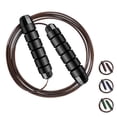 thumbnail image 1 of MRX BOXING & FITNESS Speed Jump Rope for Men, Women & Kids Tangle-Free Adjustable Steel Cable with Smooth Ball Bearings, and Comfortable Foam Handles for Full-Body, 1 of 13