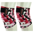 thumbnail image 1 of MRX Knee Wraps Weight Lifting Straps Guard Pads Sleeves Powerlifting Gym Bandage Camo Pink, 1 of 2