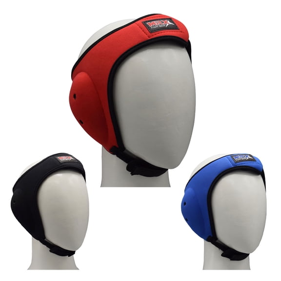 MRX MMA Ear Guards Kick Boxing Ju Jitsu UFC Cage Wrestling Ear Protection Headgear Protection Ear Guard MMA, UFC, Training, Sparring, Martial Arts with Adjustable Straps for Safe Head & Ear