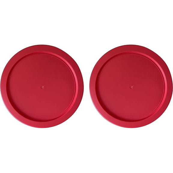 MRX Solutions 7402-PC Red Replacement Cup Lids for Pyrex (2 Pack)