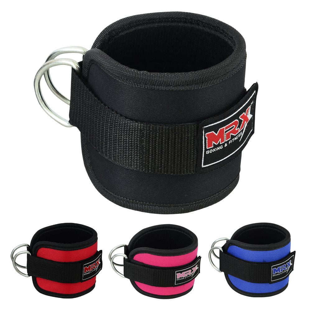 MRX Weight Lifting Gym Bar Straps - Strenght Training Dead Lift  Bodybuilding Strap Black 
