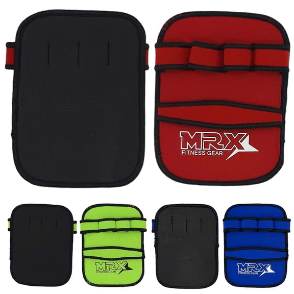 MRX Weight Lifting Grip pads Workout Gloves for Womens | Pull up grip pads Weightlifting Grip Pads Neoprene Hand Grips | Eliminate Sweaty Hands Gym Gloves Body-Building Fitness for Men