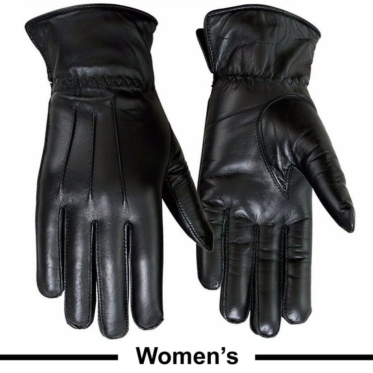MRX Ladies Genuine Leather Winter Dress Gloves with Warm Thermal