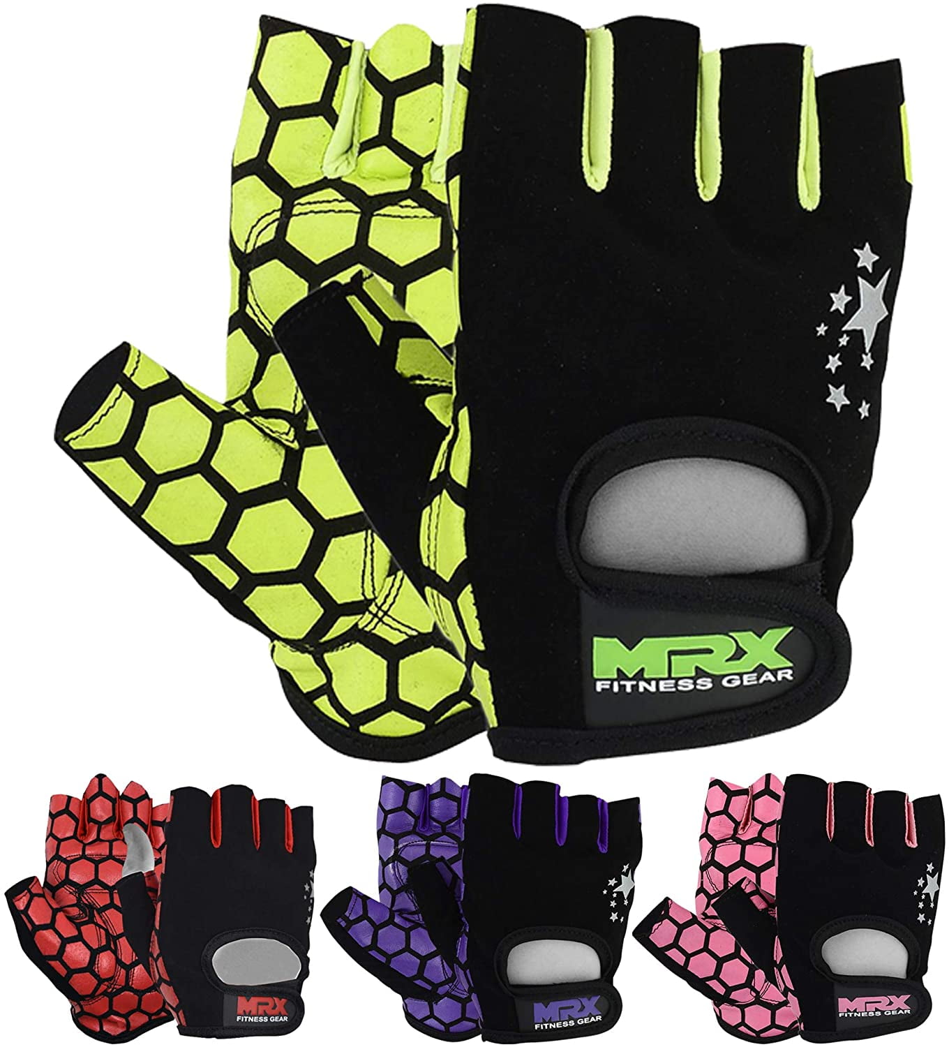 MRX Women's Weight Lifting Gloves Gym Training Bodybuilding Workout