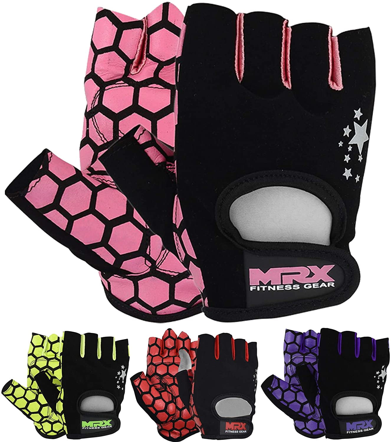 MRX Women's Weight Lifting Gloves Gym Training Bodybuilding Workout