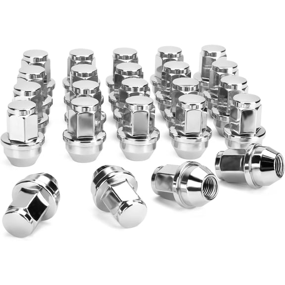 MRY 14mm x 1.5 Lug Nuts for F150, OEM Stock Solid One Piece Design Wheel Lugnuts for 2015-2023 Ford F-150 Expedition Lincoln Navigator, Replacement Ford OE Factory ACPZ1012B 611008 Lugs, Anti-Rust