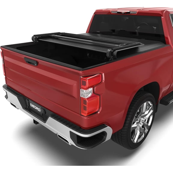 MRY Soft Tri-Fold Tonneau Cover for 2019-2025 Chevy Silverado 1500 / GMC Sierra 1500 New Body 5.8ft Bed, No Multi-Flex Tailgate