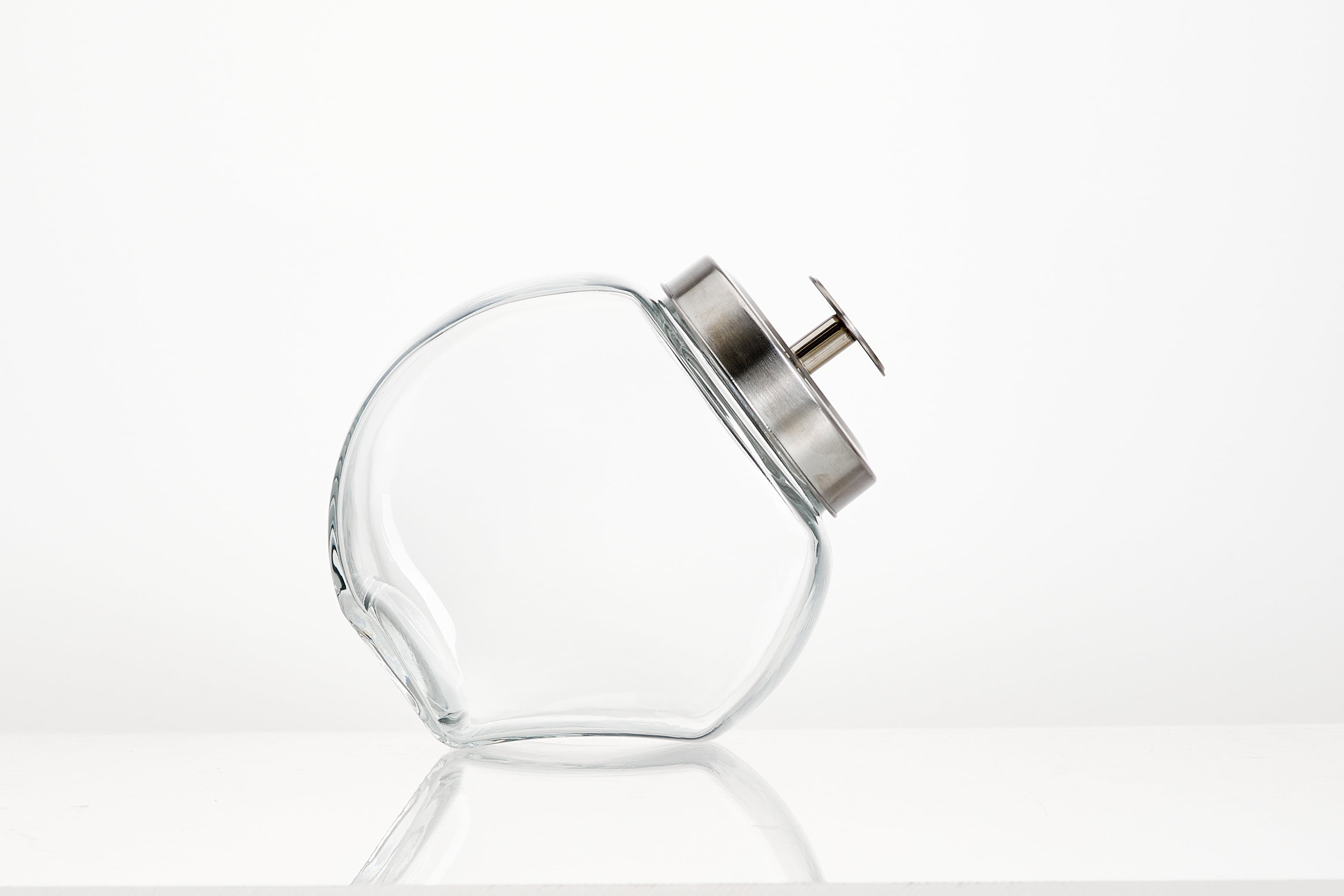 Mainstays Penny Candy Glass Jar with Lid, 1/2 Gallon