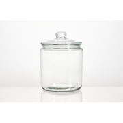 Mainstays 1/2 Gallon Glass Storage Jar with Lid, 64 oz