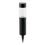 Mainstays Solar Powered Black LED Landscape Bollard Path Light, 10 Lumens, 1 Pack
