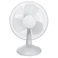 thumbnail image 1 of Mainstays 12-inch Table Fan with Adjustable 3-Speed Settings and Oscillation, White, FT30-8MBWV, 1 of 7