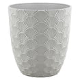 thumbnail image 1 of Mainstays Isla 14" x 14" x 14.77" Round Vanilla Dream Plastic Planter, 1 of 6