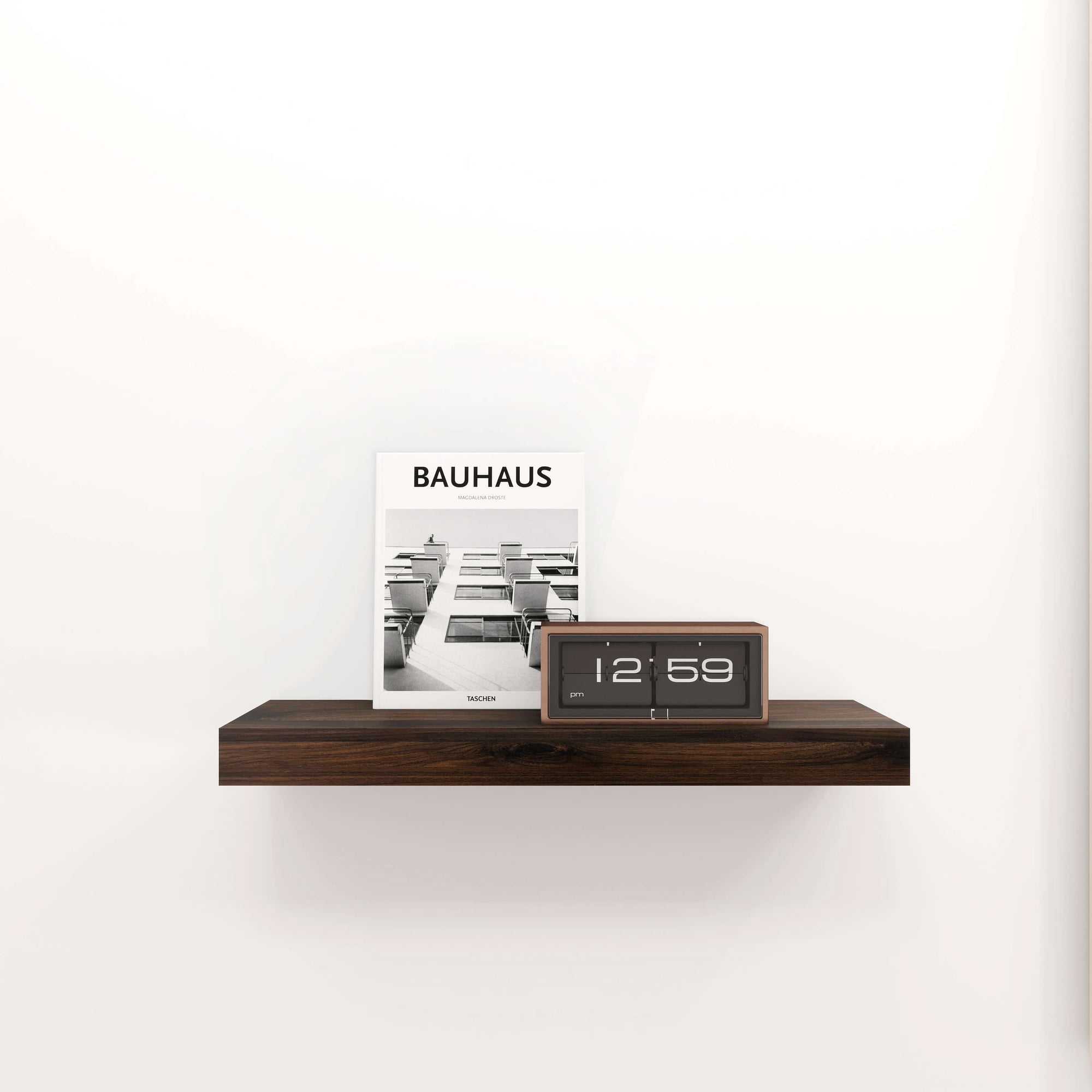 Mainstays Walnut 18" Wood Floating Shelf