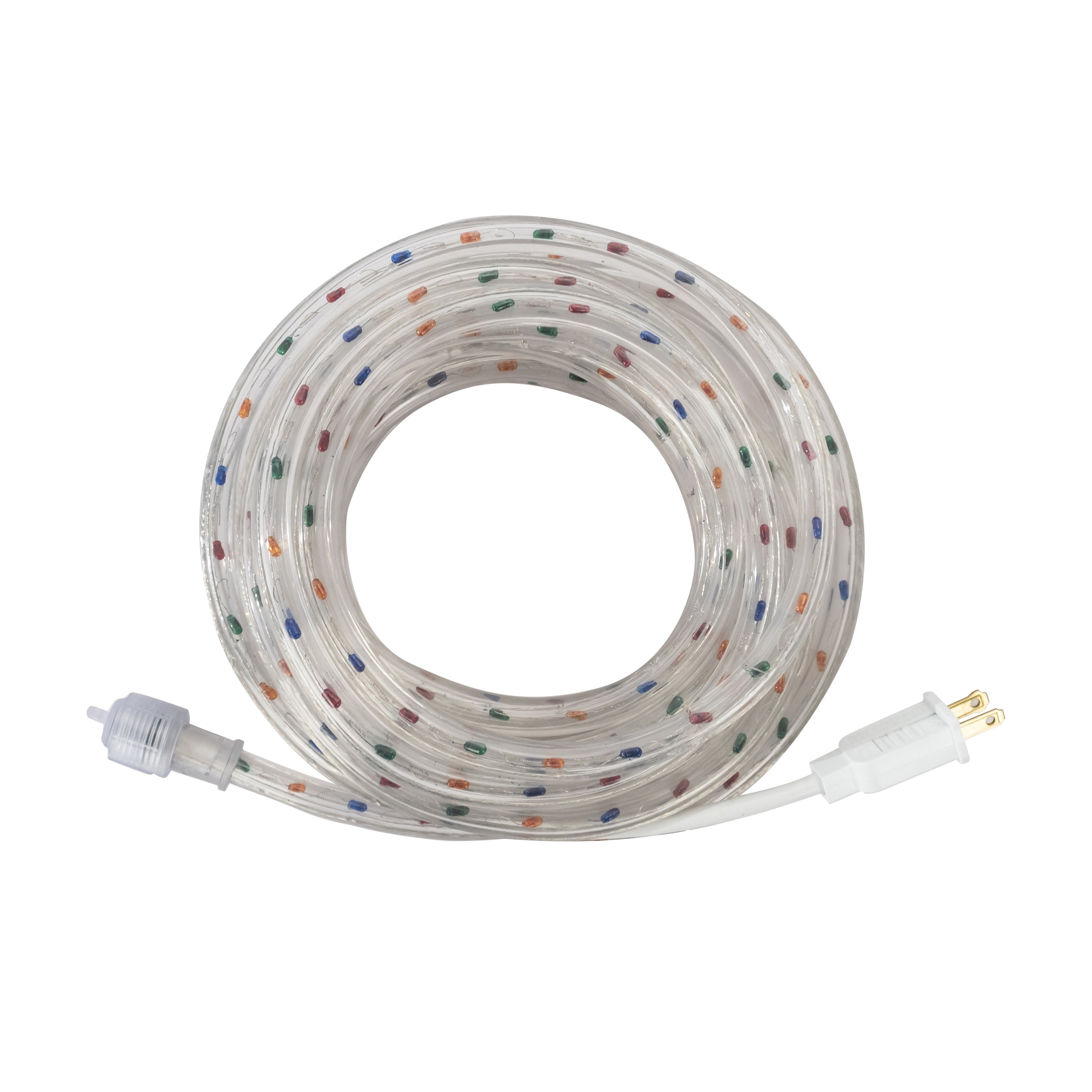 Mainstays 216-Light 18-Feet Plug-in Multicolor Outdoor Rope Lights