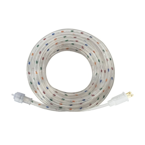Mainstays 216-Light 18-Feet Plug-in Multicolor Outdoor Rope Lights