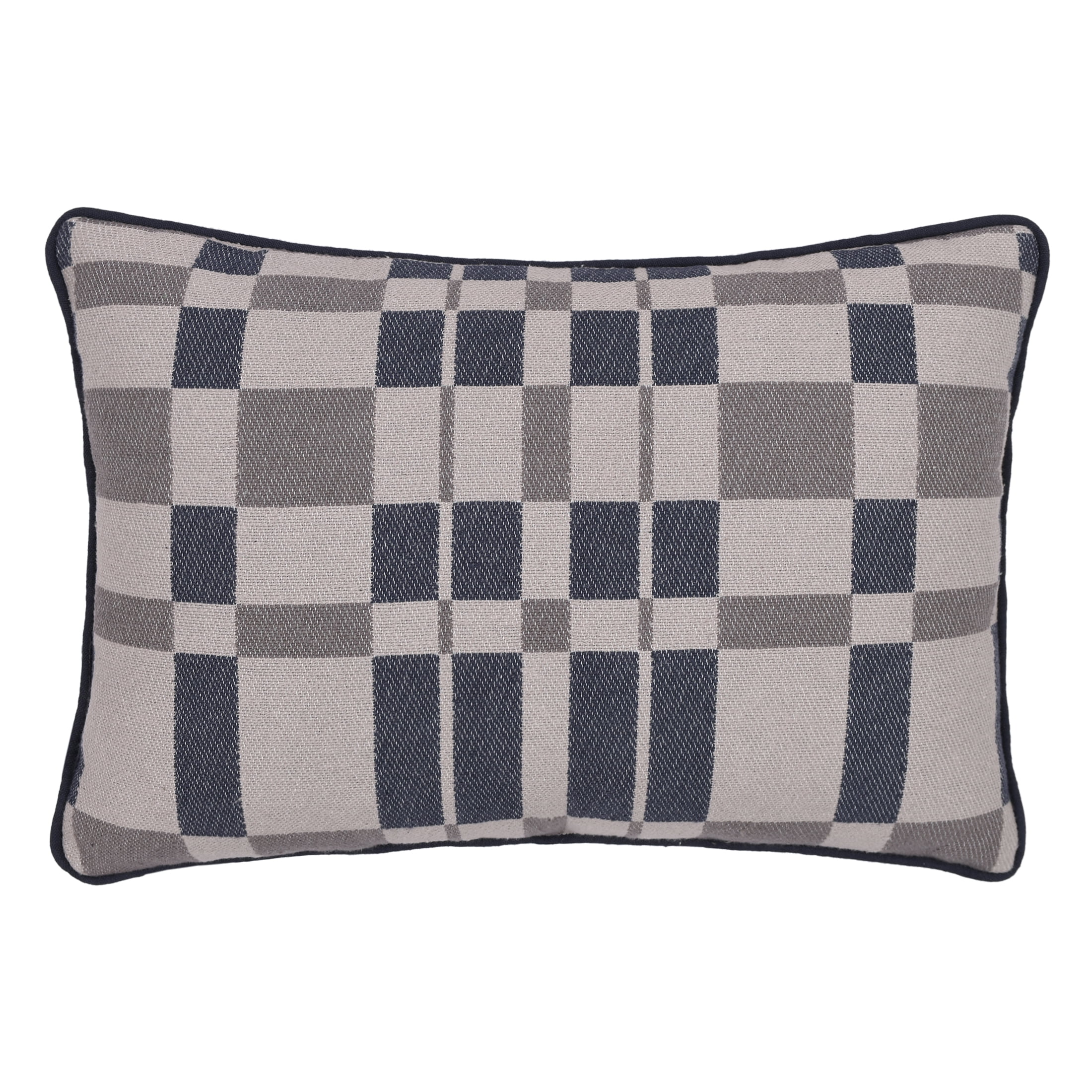 Mainstays Grid Oblong, 14" x 20", Greystone