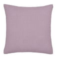 thumbnail image 1 of Mainstays Waffle Knit Pillow, 18" x 18", Purple, 1 of 8